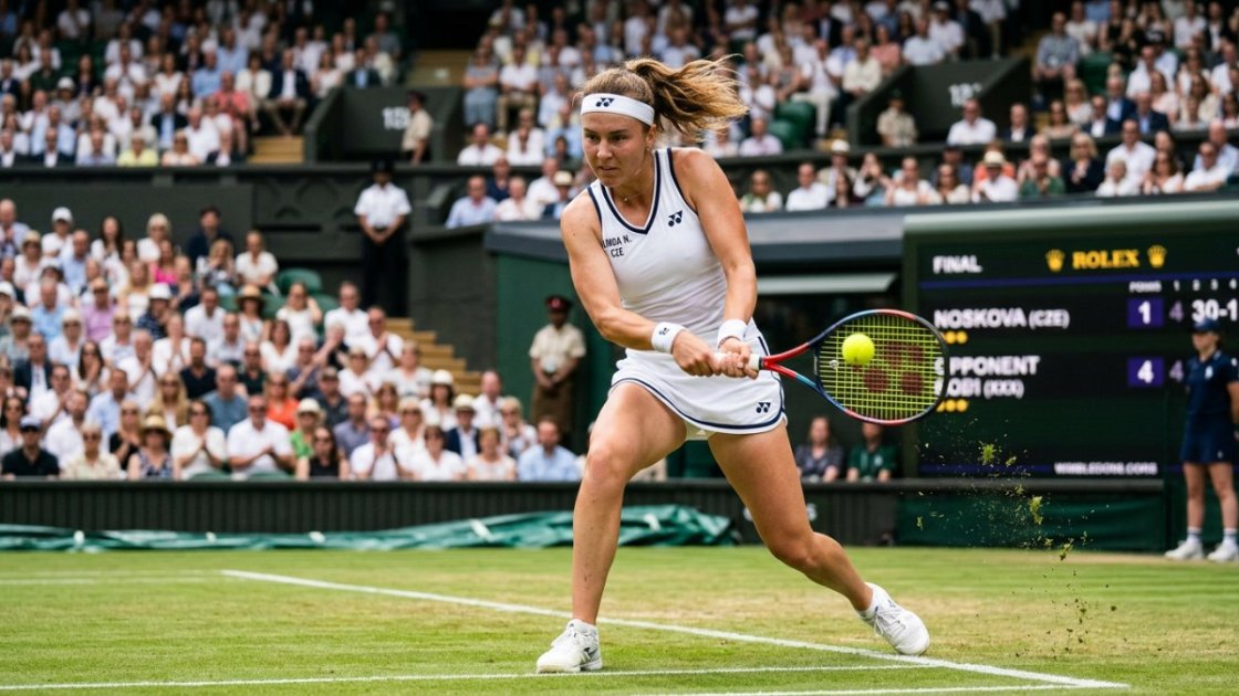 Linda Nosková ovládla Wimbledon! České finále snů